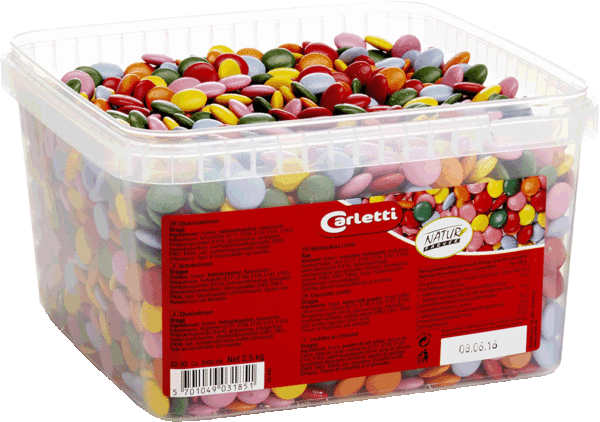 grageas chocolate